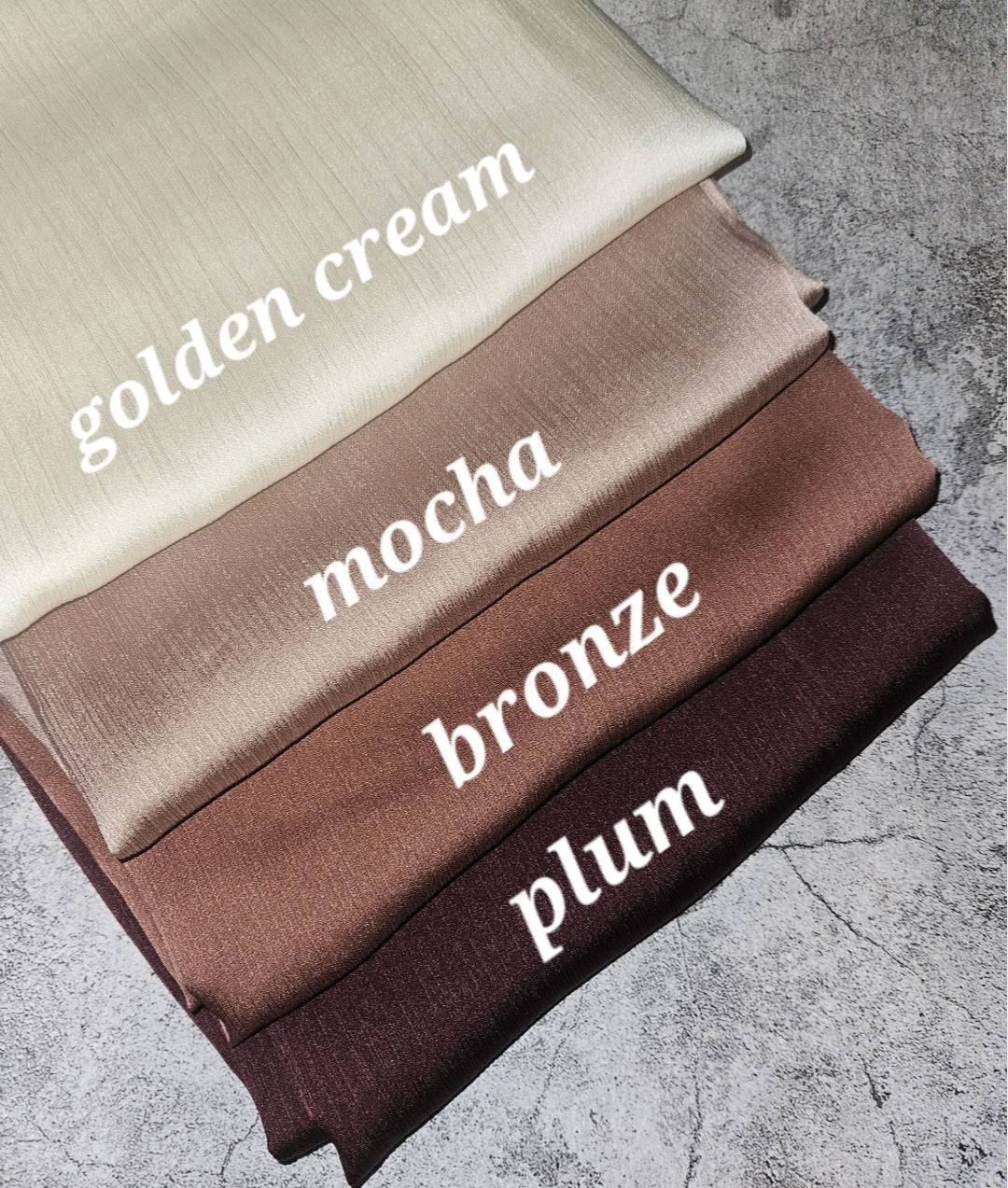 Satin Hijabs Premium