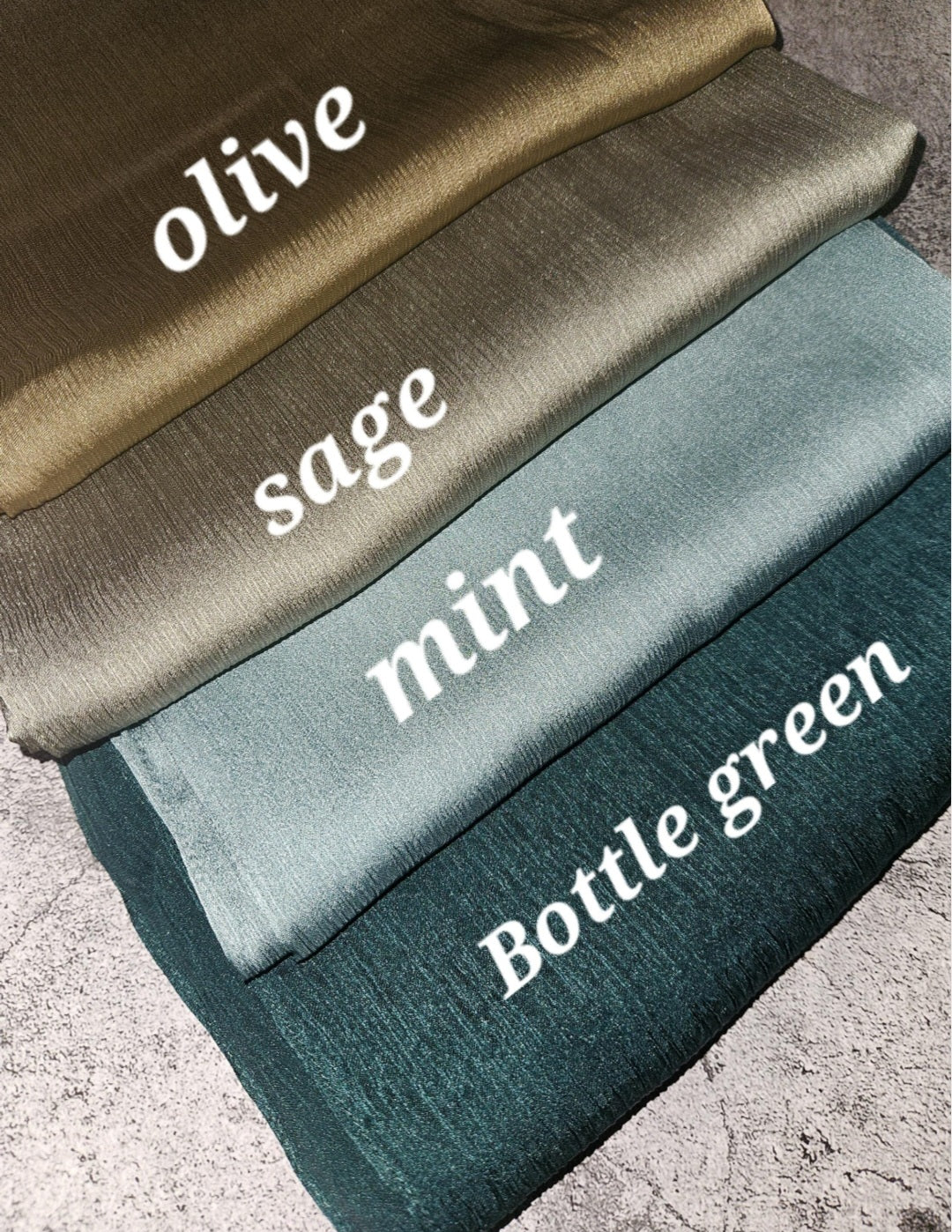 Satin Hijabs Premium