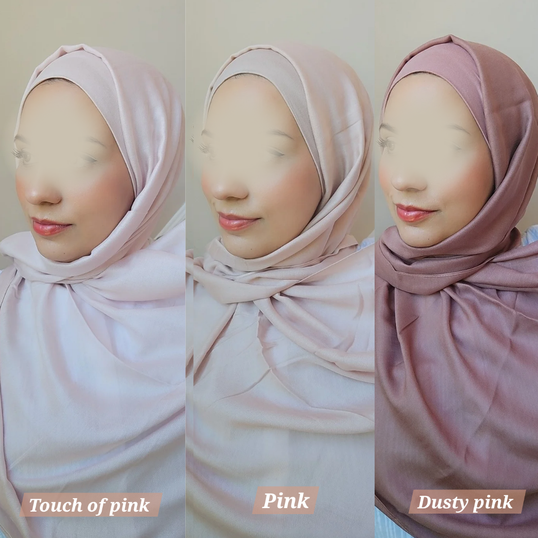 Matching Modal Hijab & Cap set